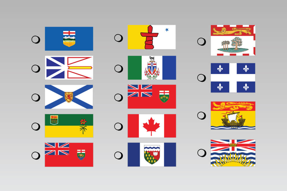 The Many, Many Flags Of Canada